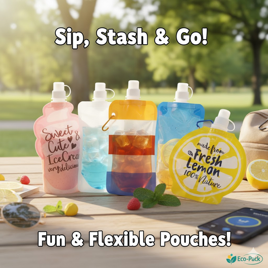 Fun and Flexible Liquid Pouches 62750