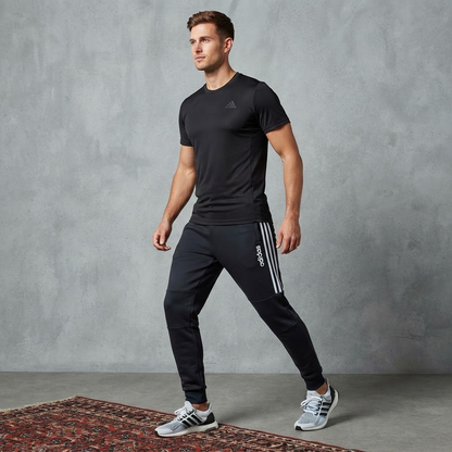 Adidas Blue Trouser White Lines, 4555