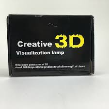 Creative 3d Visulaization Lamp