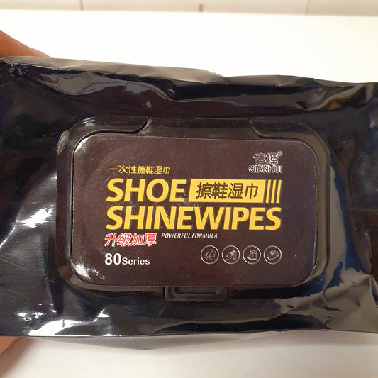 Shoe Shine Wipes , 121820