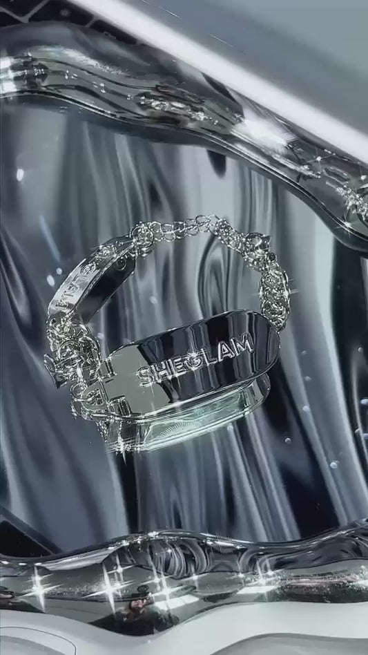 She glam Lip Link bracelet  Mini Gloss Pallet, 61430