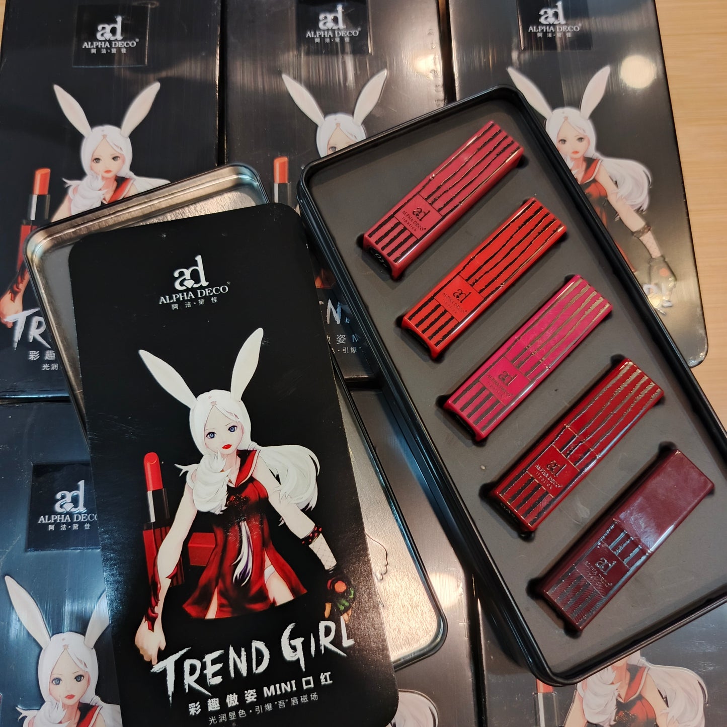 Pack of 5 lipstick