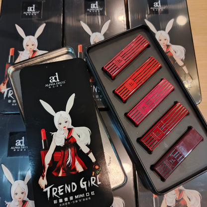 Pack of 5 lipstick