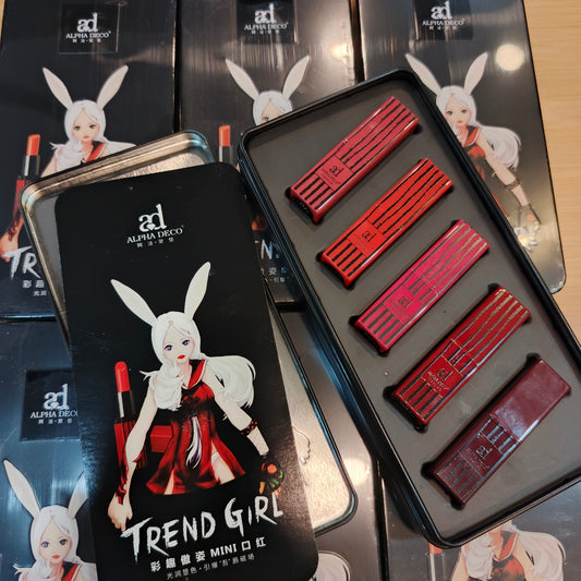 Pack of 5 lipstick