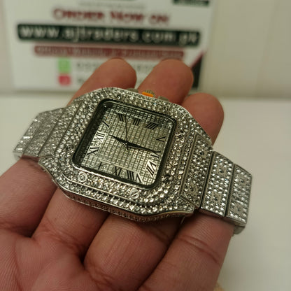 Crystal Decorated Ladies Watch , 61650