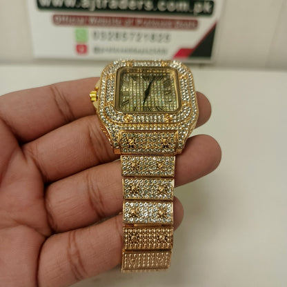 Crystal Decorated Ladies Watch , 61650