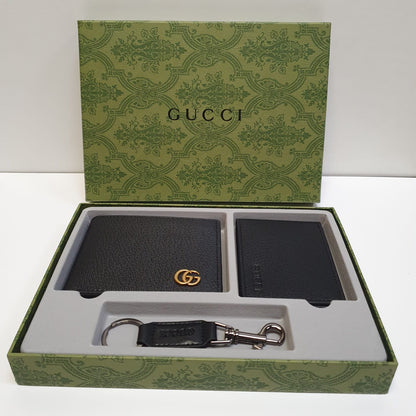 Gucci gents wallet gift pack