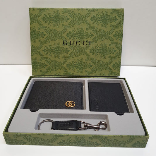 Gucci gents wallet gift pack
