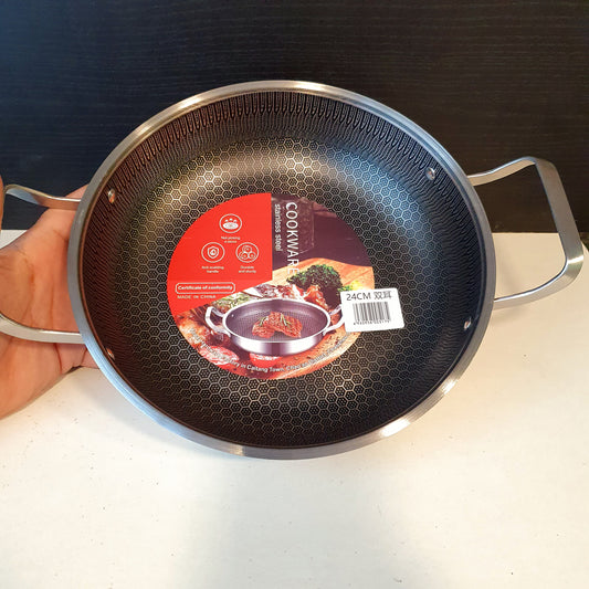 Karahi Honeycomb Style with 2 Handle 24950