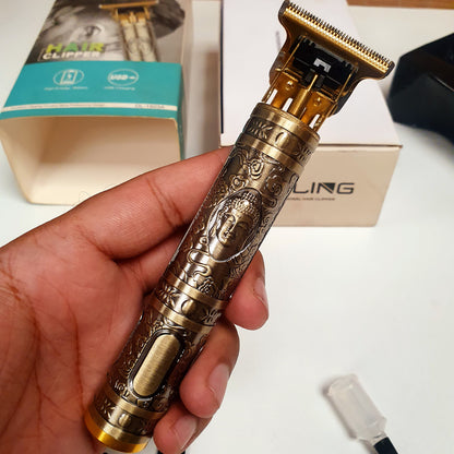 Daling Metal Hair Trimmer with 4 Combs