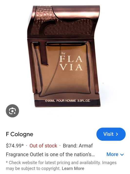 Flavia Perfume 90 ml From The House of Sterling