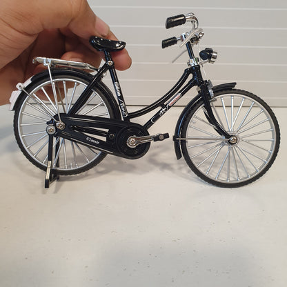 Bicycle Alloy Model with Rubber Tyres