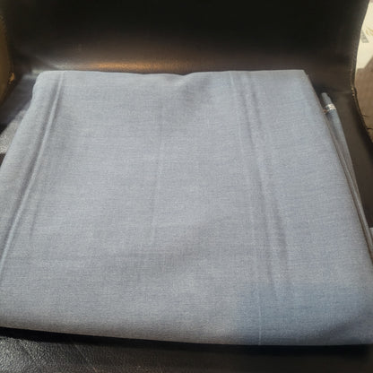 Imported Mens Clothing Fabric for Suit 4 Meters Greenish Grey