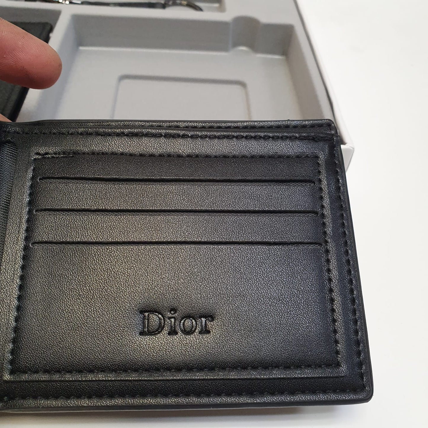 Dior gents wallet gift pack