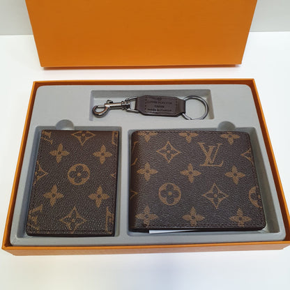 Lv gents wallet gift pack