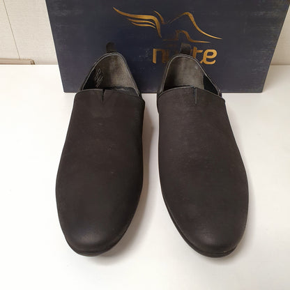 Hand Made Turkish Leather Black Shoes Art#0092
