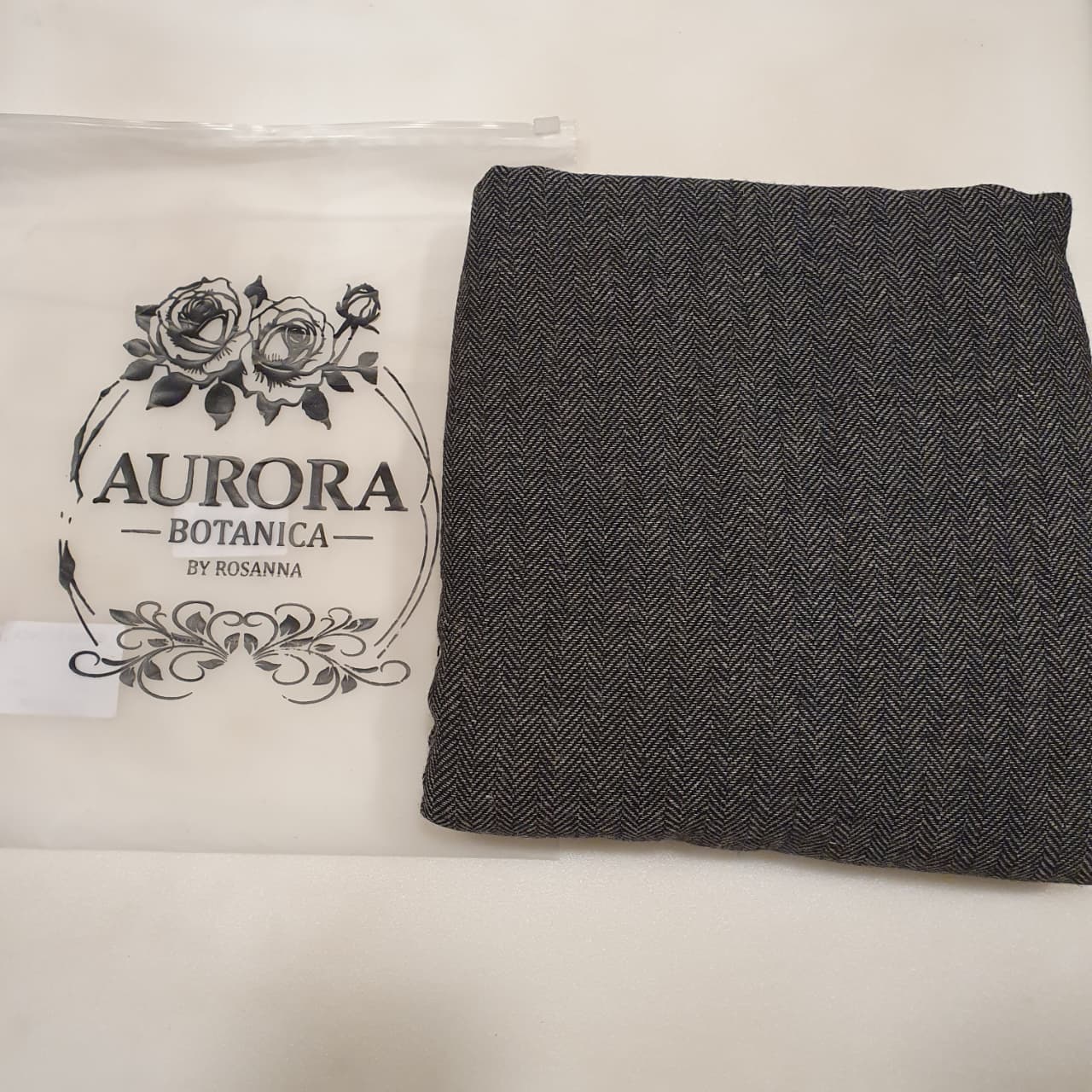 Grey Black Style Fabirc for Coat or waist Coat 2 meter 23450