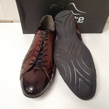 Hand Made Shoes by Sepals Turkish Maroon Art # 54 , 132950