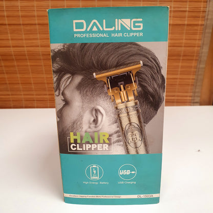 Daling Metal Hair Trimmer with 4 Combs