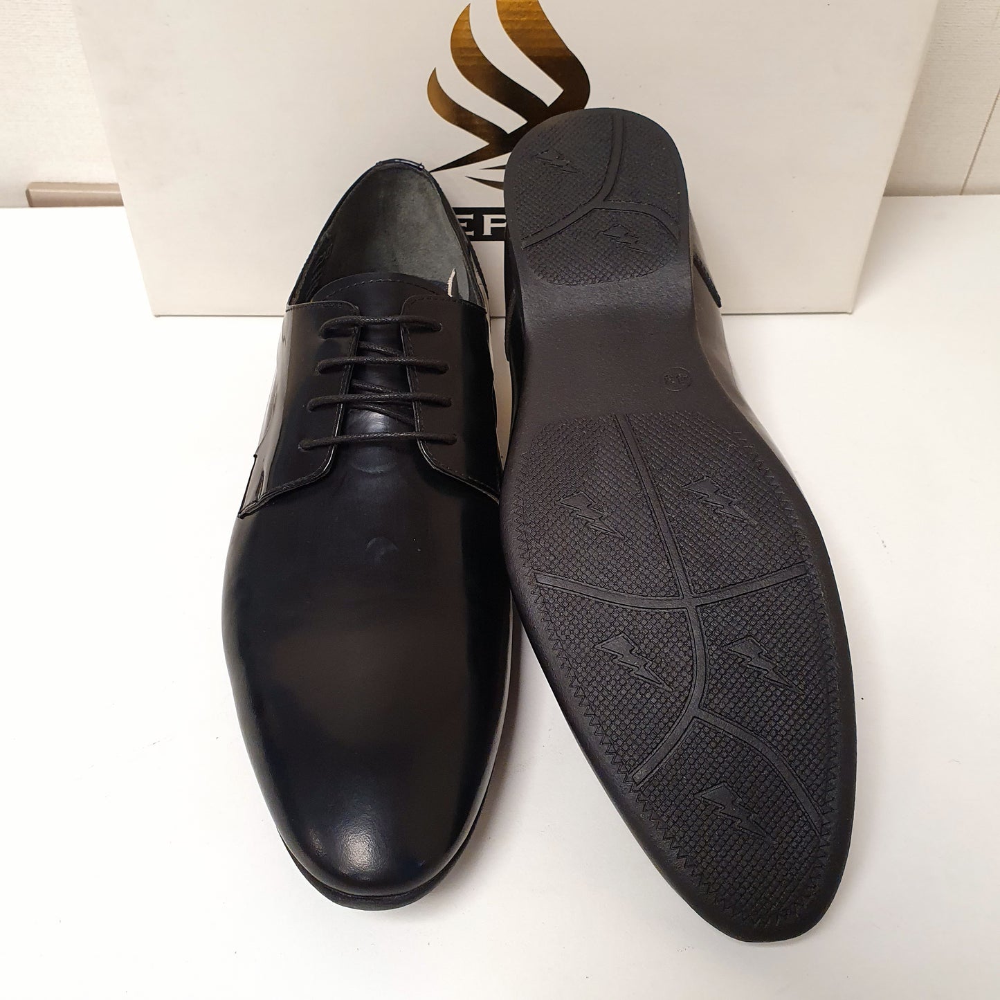 Hand Made Turiksh Leather Black Shoes Art # 56 , 192950