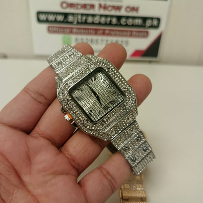 Crystal Decorated Ladies Watch , 61650
