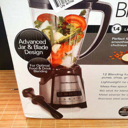 Hamilton Beach Smoothie 10-Speed Blender (black)