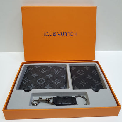 Lv gents wallet gift pack