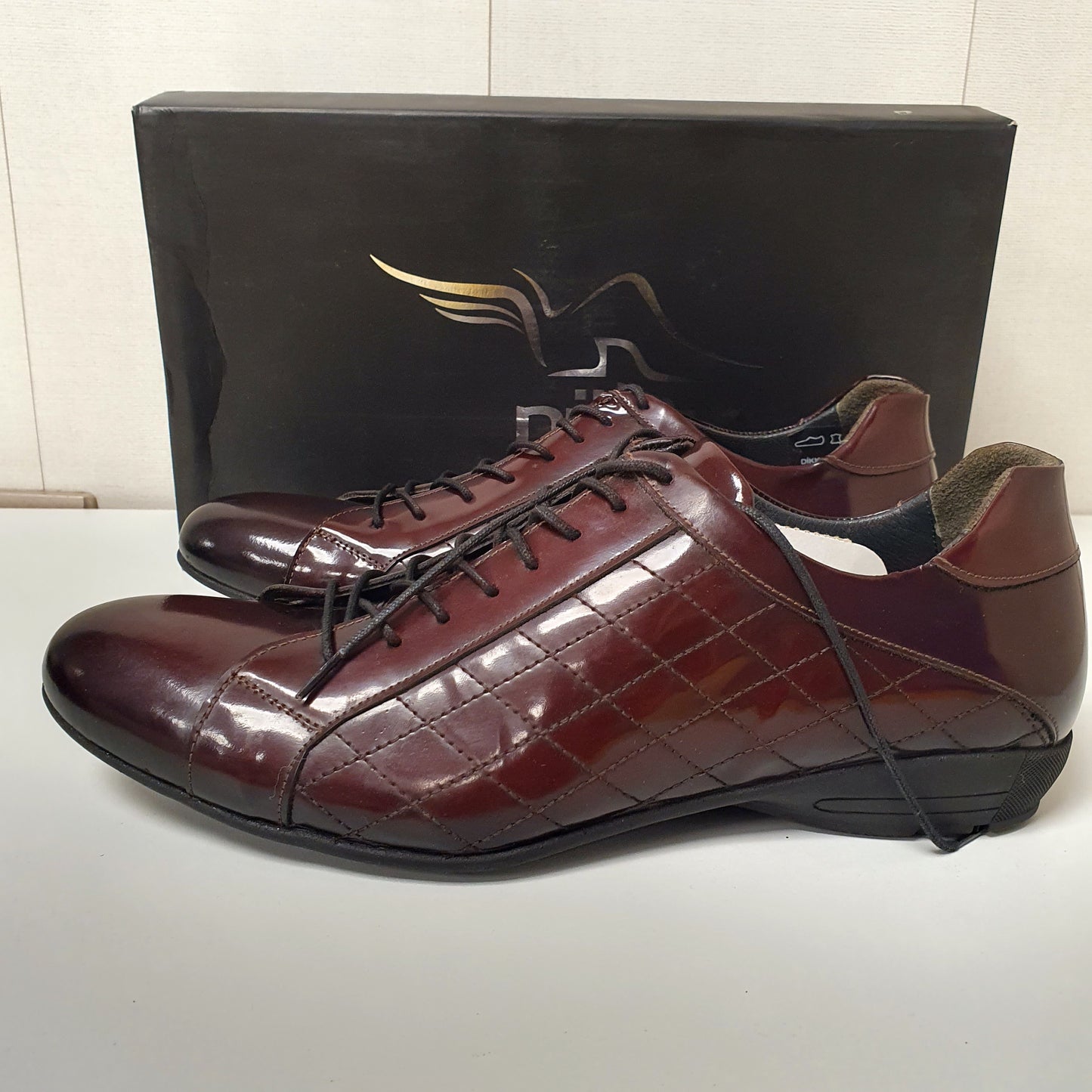 Hand Made Shoes by Sepals Turkish Maroon Art # 54 , 132950