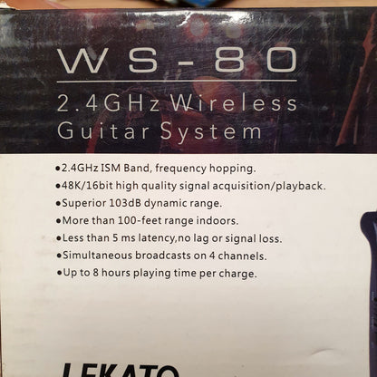 Wireless Guitar Audio Transmitter Receiver