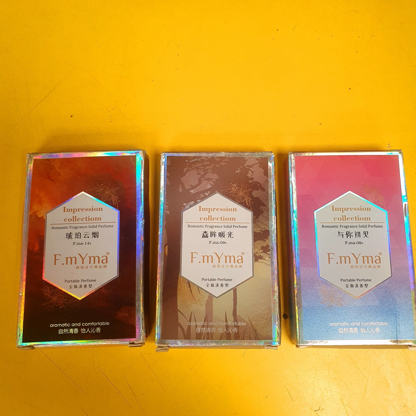 Mini Portable Pocket Perfume pack of 3