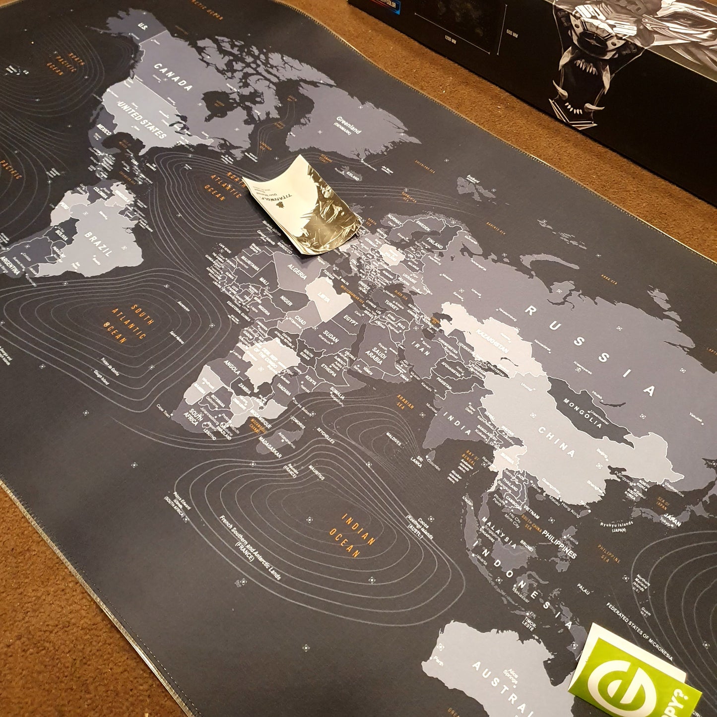 RGB Titanwolf Gaming Mousepad 52750