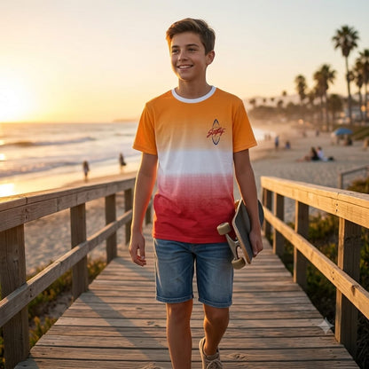 Kids Shirt Red and Orange, 281250