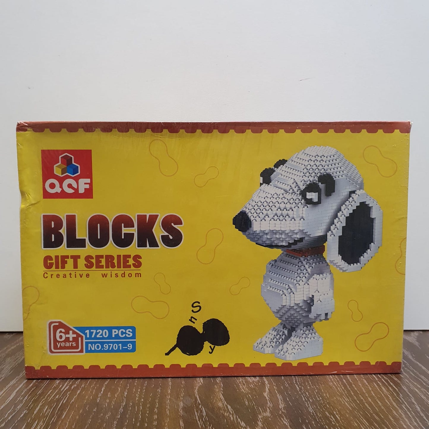 QCF 3d Puzzle Blocks Snoopy 1720 Pcs