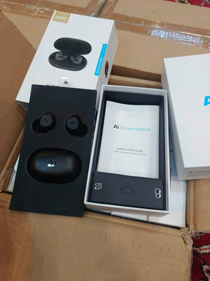 AU sound hybrid noise canceling earbuds original