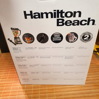 Hamilton Beach Smoothie 10-Speed Blender (black)