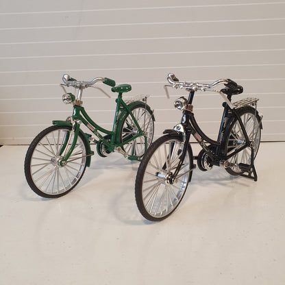 Bicycle Alloy Model with Rubber Tyres