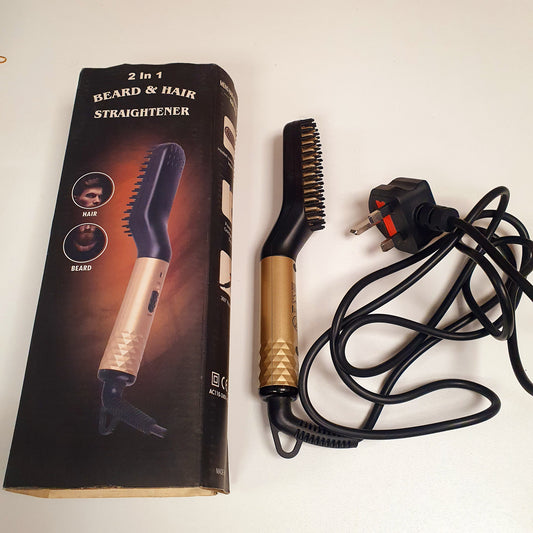 2 in 1 Beard and Hair Straightening Comb