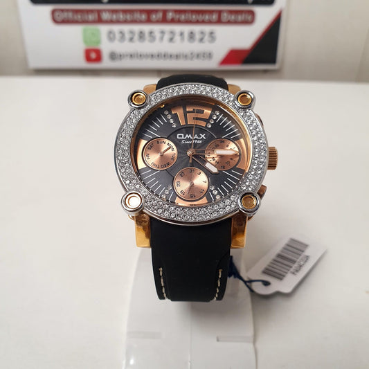 Omax Cosmo Graph quartz chronograph Watch, 30123