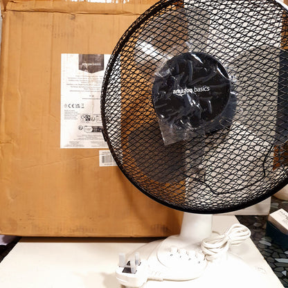 Amazon Basics 3 Speed Oscillating Table Fan 40 watt