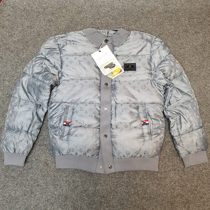 LV Jacket Warm For Mens Grey