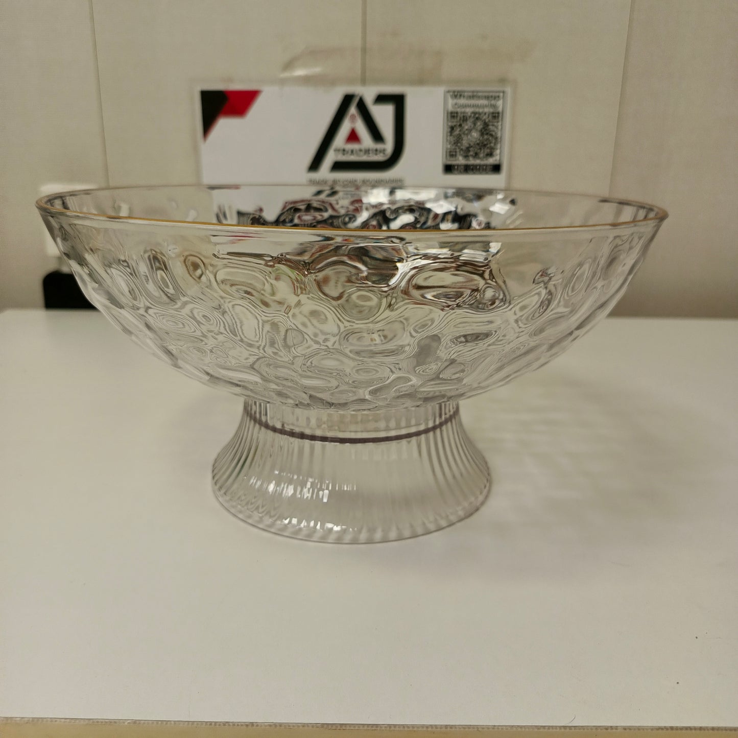 Acrylic Diamond Cut Bowl for Fruit and Salad, 61120