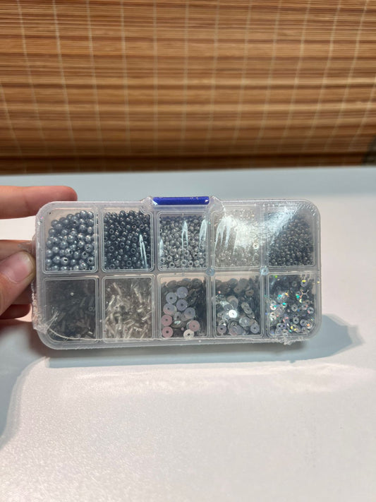Variety sequins bead's box#939