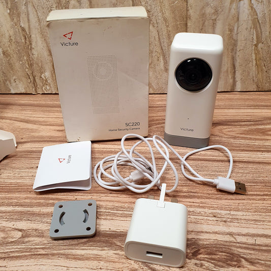 Victure Full HD Wireless Indoor Security Camera 360° Rotation.
