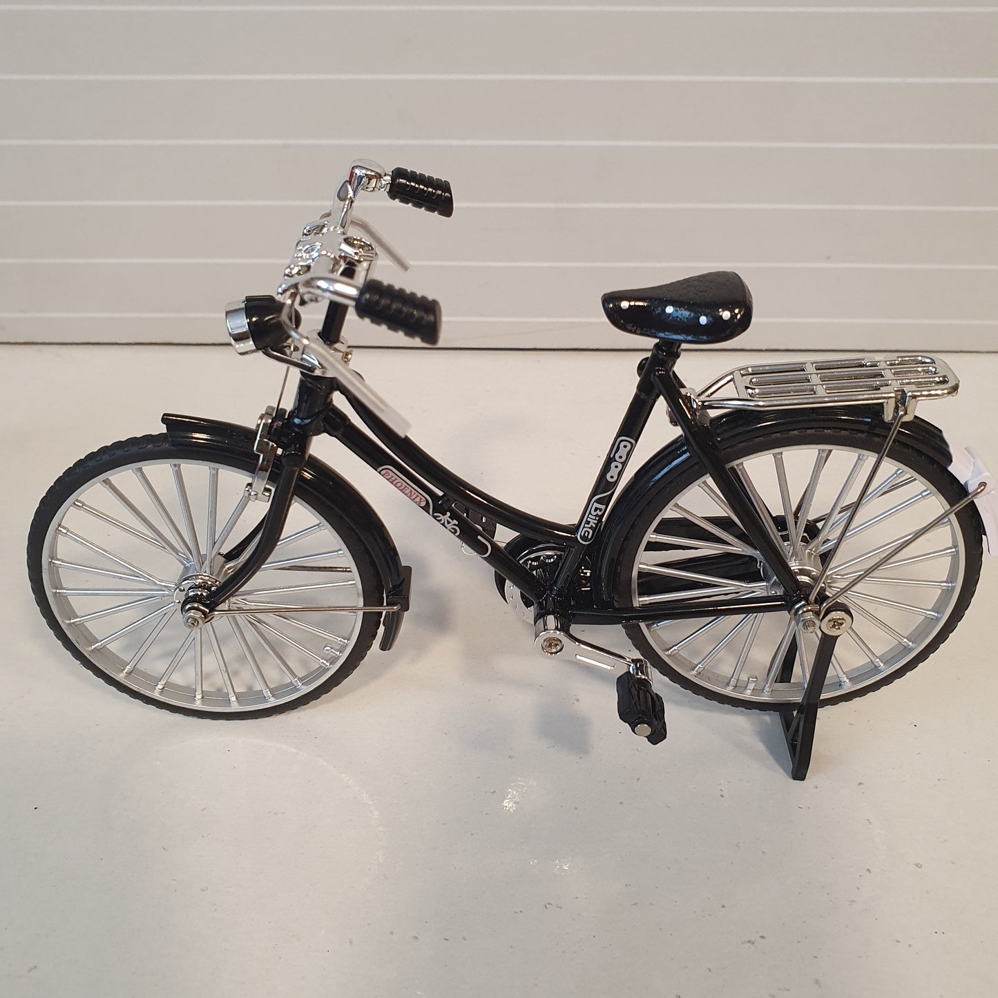 Bicycle Alloy Model with Rubber Tyres