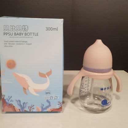 PPSU Baby Feeding Bottle Glass 300ml 242950