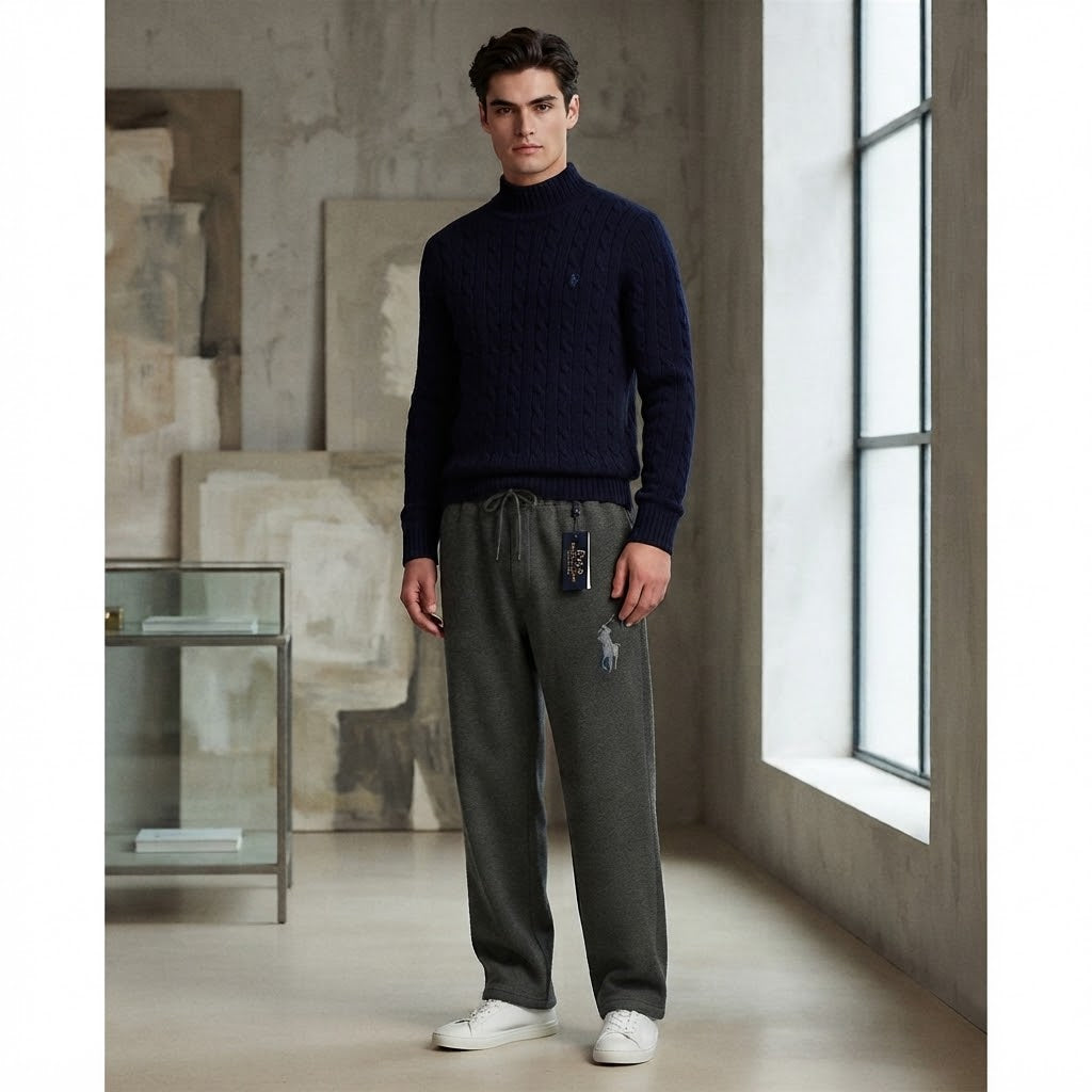 Polo Charcoal Grey Trouser, 43434
