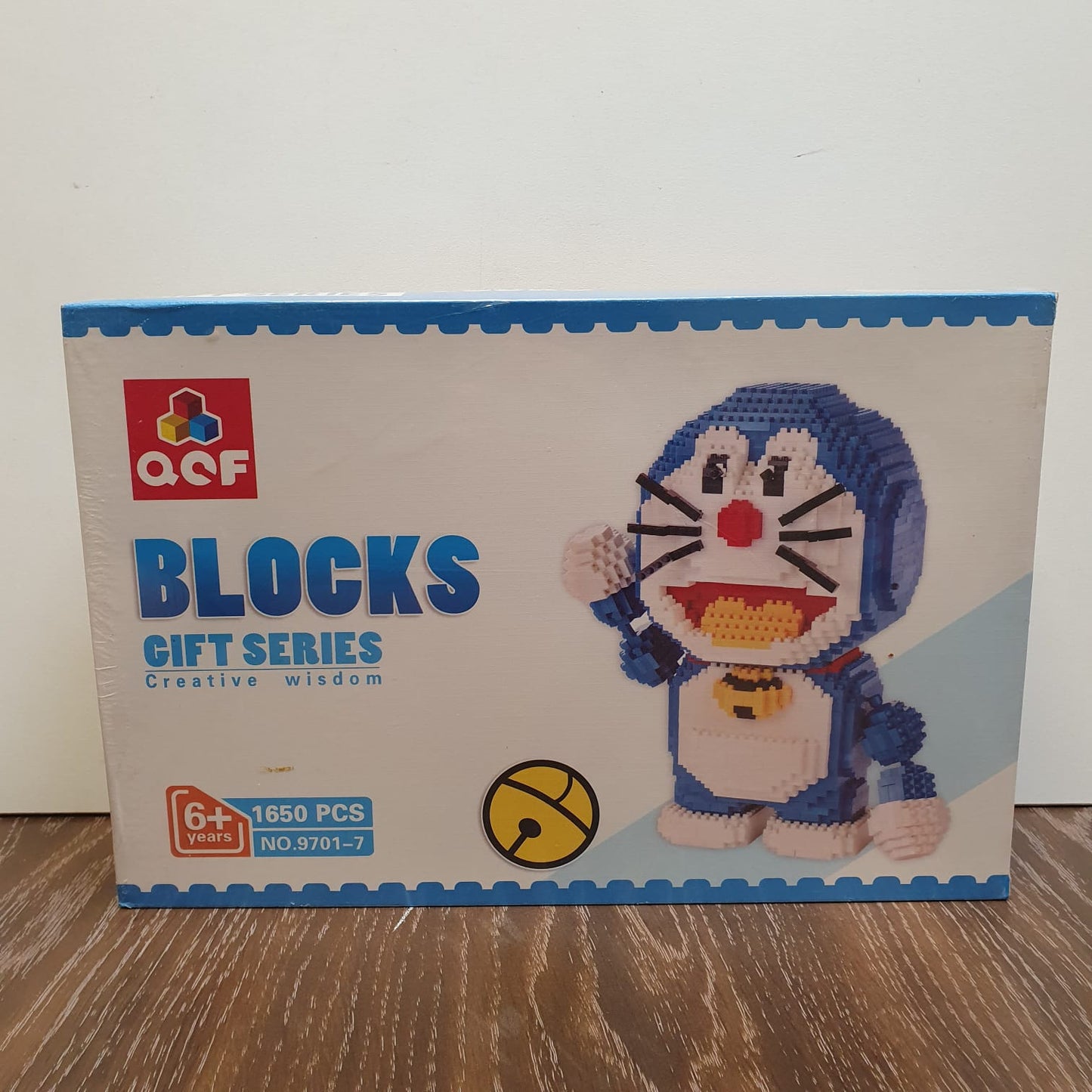 Doremon Shaped 3d Puzzle Blocks 1650 Pcs
