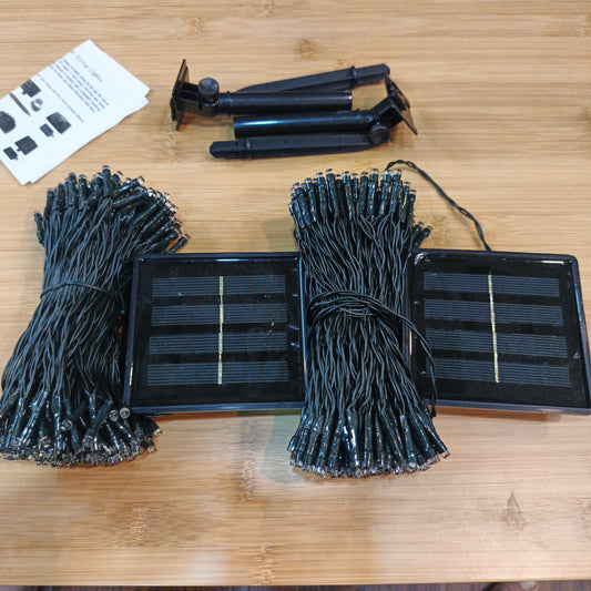 Pack of 2 solar indoor outdoor multifunctional lights