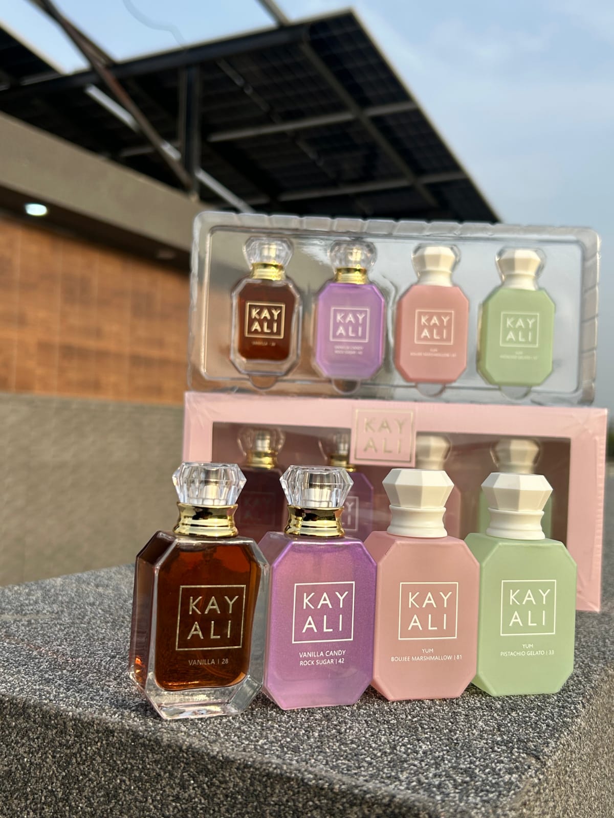 Kayali 4 in 1 gift set Perfume 30ml