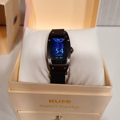 K 18 svarovski original crystals branded smart watch